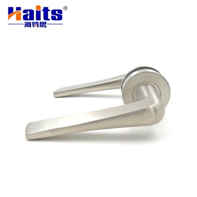 Satin Nickel Surface Design Plastic Plate Cheap Price Door Handle